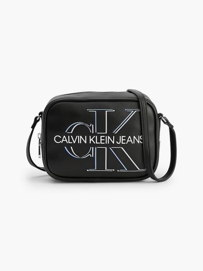 Calvin Klein Táskák & Kiegészítők HU477217 | Calvin Klein Faux Bőr Női Crossbody Táska Fekete